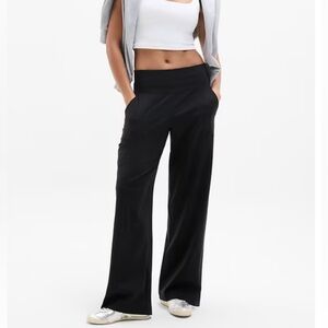 Athleta Black Wide Leg Pants